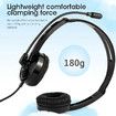 PC Wired Business Headphones USB 3.5mm Jack Comfortable Headset With Noise Cancelling Mic For PC Laptop Mac Computer