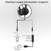 PC Wired Business Headphones USB 3.5mm Jack Comfortable Headset With Noise Cancelling Mic For PC Laptop Mac Computer
