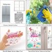 Easter Egg Window Stickers Bedroom Balcony Glass Door Background Electrostatic Spring, Easter Window Stickers (9 Sheets)