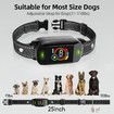 Dog Bark Collar with 3 Adjustable Modes for Large Medium and Small Dogs Anti Bark Training Collar IP67 Waterproof Design