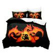 3 Piece 180*200cm Anime Bedding Set 1 Duvet Cover 2 Pillowcases Ultra Soft Comfortable Bed Set Cover for Kids Boys Teens Gifts