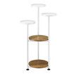 5 Tier Plant Pot Stand Metal Corner Flower Holder Shelf Display Unit Indoor Outdoor Shelves Garden Rack