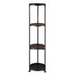 4 Tier Plant Pot Stand Metal Flower Corner Shelf Holder Display Unit Indoor Outdoor Shelves Plywood Garden Storage Rack