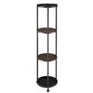4 Tier Plant Pot Stand Metal Flower Corner Shelf Holder Display Unit Indoor Outdoor Shelves Plywood Garden Storage Rack
