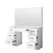 Dressing Table Set with Mirror Makeup Dresser Vanity Modern Home Furniture
