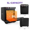 Hot Towel Warmer 5L UV Sterlliser Cabinet Electric Heater Dryer Stainless Steel for Spa Facials Barber Salon Beauty Shop