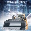 Remote Control Excavator Bulldozer Toys 1:24 RC Trucks Engineering Vehicle Toys Gift
