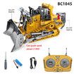 Remote Control Excavator Bulldozer Toys 1:24 RC Trucks Engineering Vehicle Toys Gift