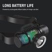 Dive Lights Scuba Diving Headlight IPX8 Waterproof Dive Headlamp - 3 Modes Underwater Flashlight for Diving