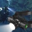 Dive Lights Scuba Diving Headlight IPX8 Waterproof Dive Headlamp - 3 Modes Underwater Flashlight for Diving