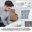 Portable Air Conditioner Hose, AC Hose 13cm Diameter,2 Meters Long, Clockwise Room Airconditioner AC Vent Replacement Tube