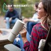 40 Oz Tumbler With Handle And Straw Lid, Reusable Stainless Steel Insulated Travel Mug Leakproof Iced Coffee Cup For Outdoor Sports Color Sweet Taffy