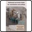 Suction Cup Shelf Suction Cup Wall Mounted Shower Storage Rack for Bathroom, No Drilling, Large Capacity (Grey,S double layer)