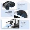 Upgraded VR Headset for Switch And Switch OLED,Switch Virtual Reality Glasses with Adjustable HD Lenses Head Strap 3D Goggles