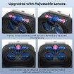 Upgraded VR Headset for Switch And Switch OLED,Switch Virtual Reality Glasses with Adjustable HD Lenses Head Strap 3D Goggles