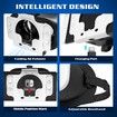 Upgraded VR Headset for Switch And Switch OLED,Switch Virtual Reality Glasses with Adjustable HD Lenses Head Strap 3D Goggles