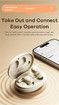 Sleep Earbuds Side Sleepers Invisible Wireless Bluetooth 5.3 Ear Buds Noise Cancelling Mini Earbuds for Small Ear Hidden Heaphones White