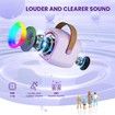 LED Karaoke Machine KTV Musical Instrument Bluetooth Speaker Wireless Microphones for Girls Ages 3+ Birthday Party Christmas Gifts Purple