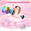 Karaoke Machine for Kids,Karaoke Gifts for Girls Ages 3+ Year Old Birthday Party,Christmas Toys Gift for Girls (Pink,2 mic)
