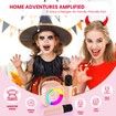 Karaoke Machine for Kids,Karaoke Gifts for Girls Ages 3+ Year Old Birthday Party,Christmas Toys Gift for Girls (Pink,2 mic)