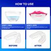 Anti-Snoring Mouth Guard Mouthpiece Solution Reusable Devices Men Sleep Aid Comfortable Effective