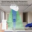 MmWave Human Presence Sensor, Tuya WiFi Millimeter Radar Wave Presence Detector