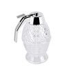 Honey Dispenser No Drip Syrup Dispenser Beautiful Honey Pot Honey Jar with Stand Kitchen Tool