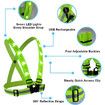 Rechargeable LED Reflective Vest and Belt for Running, Cycling, Hiking for Men, Women, Safe and Comfortable, Bright Lights for High Visibility