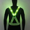 Rechargeable LED Reflective Vest and Belt for Running, Cycling, Hiking for Men, Women, Safe and Comfortable, Bright Lights for High Visibility