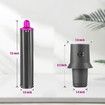 40MM Long Hair Curling Barrels for Dyson Airwrap Styler HS05 HS01 with Adapter Converting Hair Dryer To Airwrap Curling Iron
