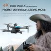 4K Two-axis gimbal EIS electronic image stabilization high-definition aerial Stabilization photography Laser obstacle avoidance Dual Battery