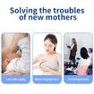 Wearable Breast Pump 210ML Large Capacity Hands Free Electric Portable Breast Pump BPA-free with LED Display 4 Modes 12 Levels Color Flesh