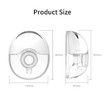 Wearable Breast Pump 210ML Large Capacity Hands Free Electric Portable Breast Pump BPA-free with LED Display 4 Modes 12 Levels Color Flesh