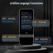 Language Translator Device,Portable Real-time Voice Translation in 139 Different Languages Instant Two-Way Translator Offline Online Photo Translation Pocket Dictionary for Learning Travel Business