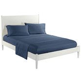 (Queen, gray blue)Queen Bed Sheets Set - 4 Piece Bedding - Brushed Microfiber - Shrinkage and Fade Resistant - Easy Care