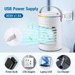 Portable Air Conditioner, Rechargeable Personal Cordless Air Cooler Quiet Desk Fan with 3 Speeds Air Conditioner Cooler for Room Office and Outdoor