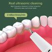 Ultrasonic Dental Scaler Electric Calculus Tartar Remover Tooth Stain Cleaner Plaque Oral Hygiene Home