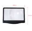 1 Pack 4X Large Ultra Bright LED Page Magnifier- 12 Anti-Glare Dimmable LEDs, Relieve Eye Strain for Reading Small Prints & Low Vision