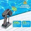 2.4G Wireless Remote Control Boat Turbo Jet Speedboat Flip Reset Low Electricity Tips Boy Water Toy Boat (Green)