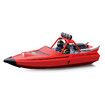 2.4G Wireless Remote Control Boat Turbo Jet Speedboat Flip Reset Low Electricity Tips Boy Water Toy Boat (Red)