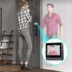 Smart Wireless Video Doorbell 2.4G WiFi Home Digital Viewer IR Night Vision Intercom Voice 4.3 Inch Video Doorbell Camera Door Bell