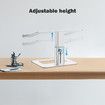 Laptop Stand Holder Ergonomic Adjustable Notebook Computer Riser Macbook PC Monitor Desk Station for 10 to 15.6 Inch Screen
