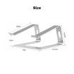 Laptop Holder Stand Riser Computer Notebook Monitor PC Mackbook Desk Station Ergonomic Portable for 13 to 17 Inch Screen