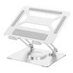 Laptop Holder Stand 360 Degree Swivel Notebook Riser Computer Monitor Foldable Ergonomic PC Station for 11 to 17 Inch Screen