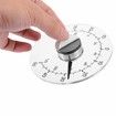 Indoor Outdoor Window Thermometer, Transparent Dial, Weather Thermometer, Accurate Readings for Home, Office, Patio
