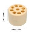 Spiral Ikebana Stem Holder,Spiral Stem Holder for Vases,Spiral Flower Stem Holder,Spiral Ikebana Stem Holder Ring,Spiral DIY Bouquet Twister Flower Arrangement Holder (Yellow,S)