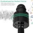Wireless Bluetooth Kids Karaoke Microphone, 5 in 1 Portable Handheld Microphone with Adjustable Remix FM Radio for Boys Girls Birthday (Black)