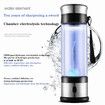 Hydrogen Water Bottle Generator, Portable 3 Minute HydrogentoRich Water Bottle, Up to 800 PPB
