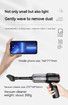 4000mAh Car vacuum cleaner Wireless 4 in 1 Large Suction Power Strong Quiet Noise Reduction Strong Magnetic Motor Car Household