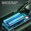 Portable Vacuum Cleaner Wireless Car Vacuum Cleaning Powerful Suction for Home Car Dual Use Cleaning Tool Color Black